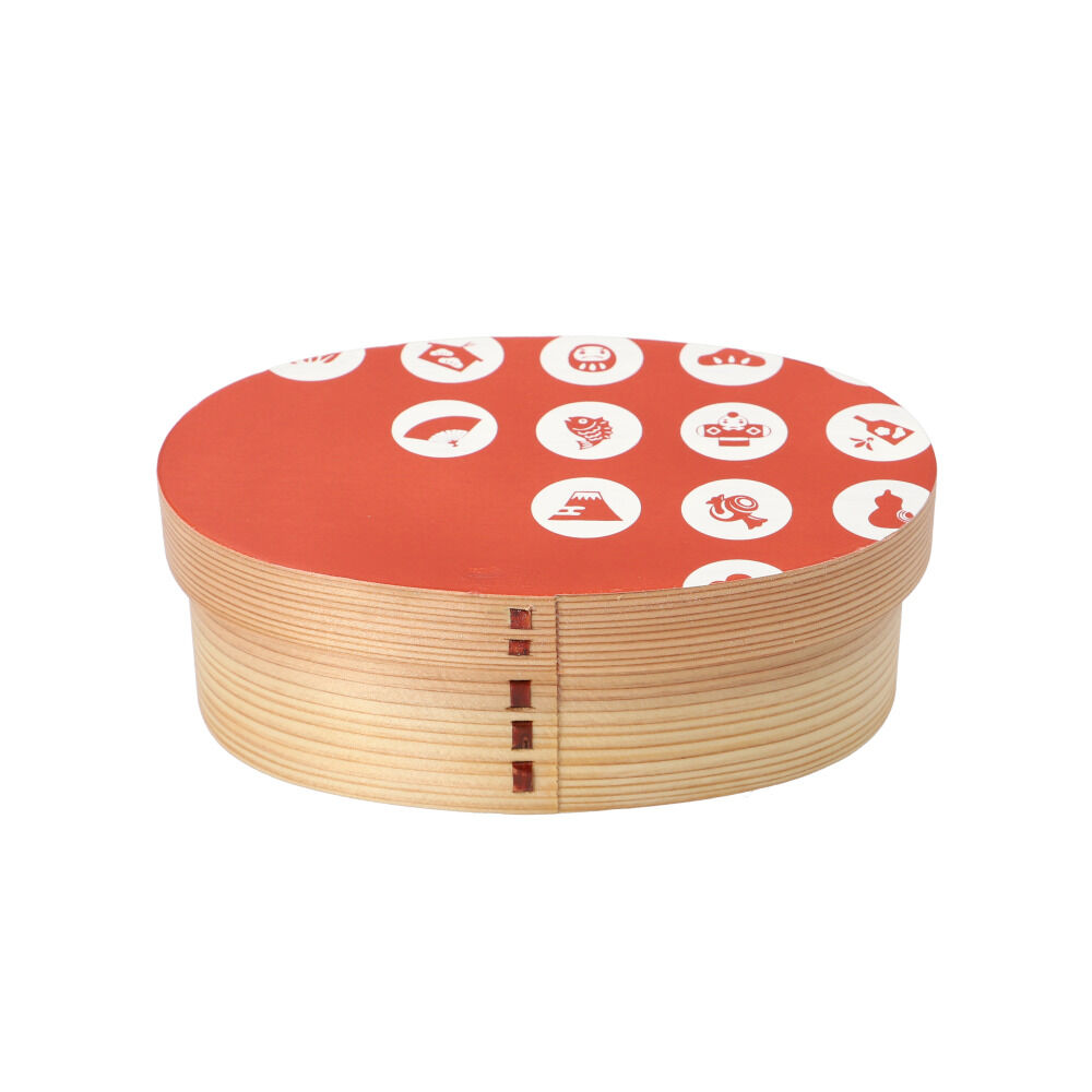 BACKYARD FAMILY「弁当箱 曲げわっぱ S 通販 曲げわっぱ弁当箱 約 400ml まげわっぱ お弁当箱 Kutan」|食器・キッチングッズ|レッド2