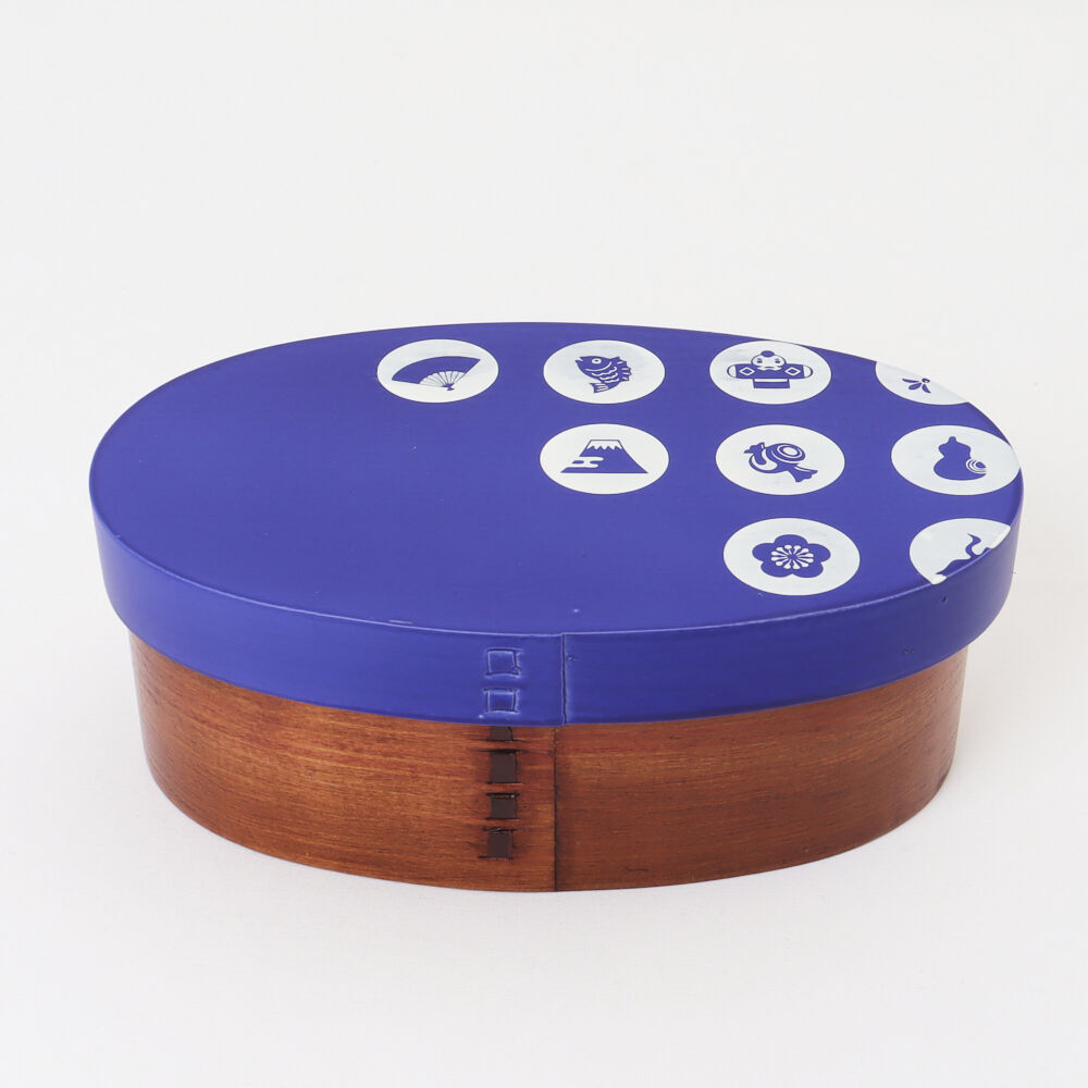 BACKYARD FAMILY「弁当箱 曲げわっぱ S 通販 曲げわっぱ弁当箱 約 400ml まげわっぱ お弁当箱 Kutan」|食器・キッチングッズ|ブルー8