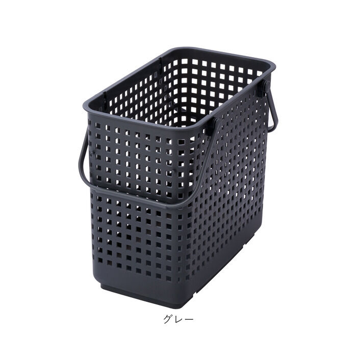 like-it「ランドリーバスケット スリム 通販 Lサイズ スタッキング 洗濯かご 洗面所 脱衣かご 脱衣所」|その他|
