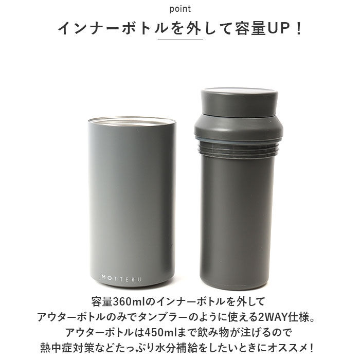 BACKYARD FAMILY「MOTTERU モッテル サーモ ボトル 通販 蓋 水筒 保温 保冷 電子レンジ レンジ フタ」|その他|