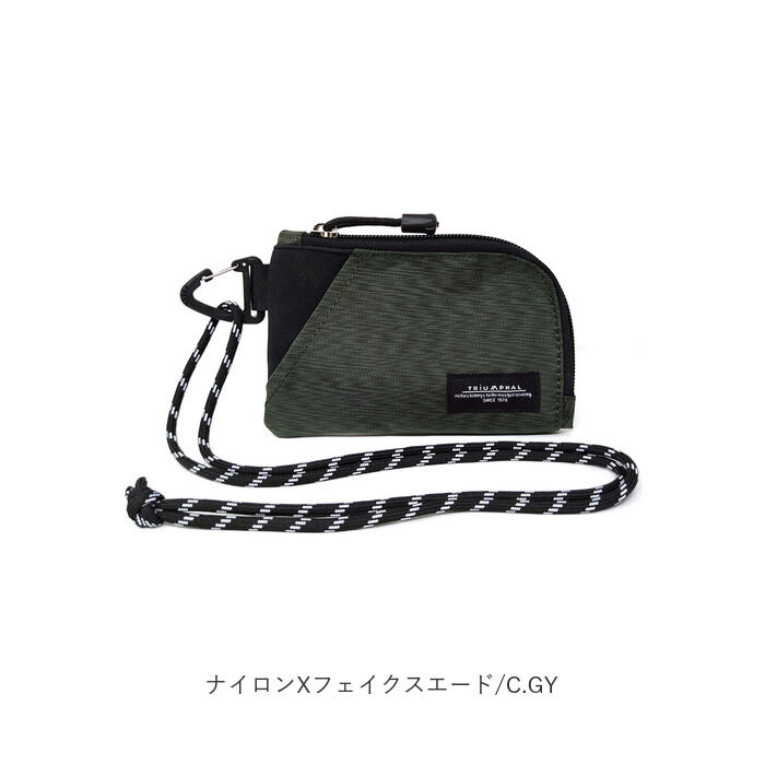 BACKYARD FAMILY「首から下げる ポーチ 通販 ネックポーチ ネックウォレット マルチポーチ メンズ 小銭入れ 財布」|ポーチ|