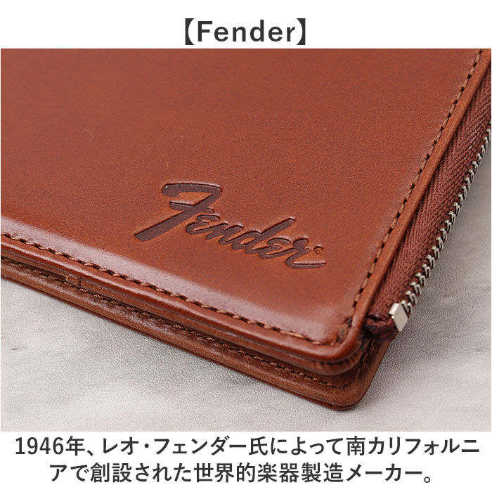 BACKYARD FAMILY「財布 メンズ 二つ折り 本革 ブランド 通販 Fender フェンダー 950-701」|財布|