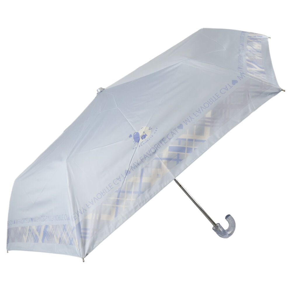 BACKYARD FAMILY「子供 傘 55cm 女の子 通販 折りたたみ傘 折り畳み傘 雨傘 日傘 UVカット 遮光 遮熱」|傘|ブルー1
