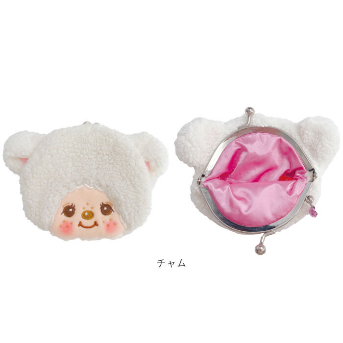 BACKYARD FAMILY「モンチッチ ポーチ 通販 もんちっち monchhichi キャラがま がま口 小銭入れ がまぐち」|コインケース|