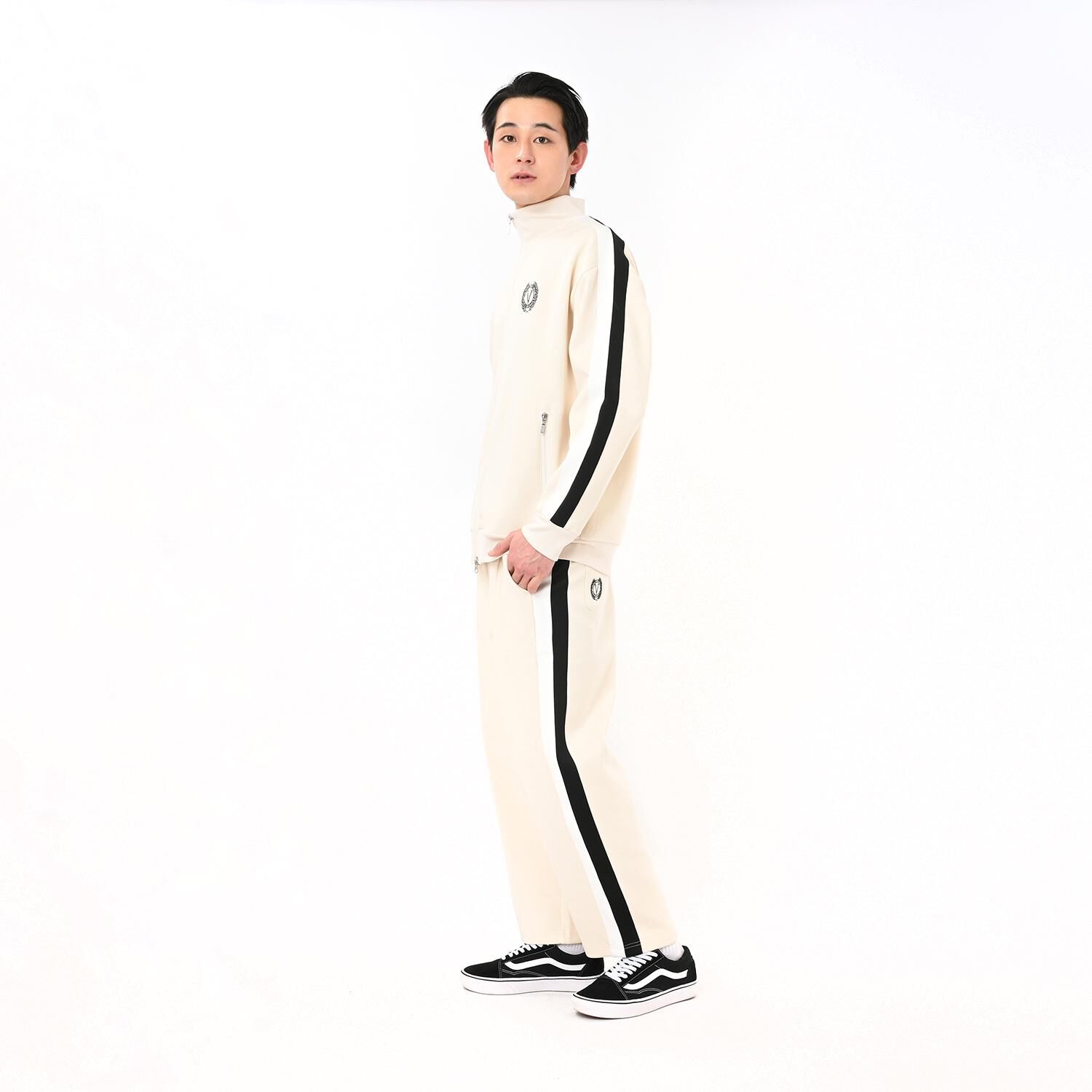VANS「【VANSｱﾊﾟﾚﾙ(WJ)】M Bi-color Side Tape Track JKT」|ポロシャツ|