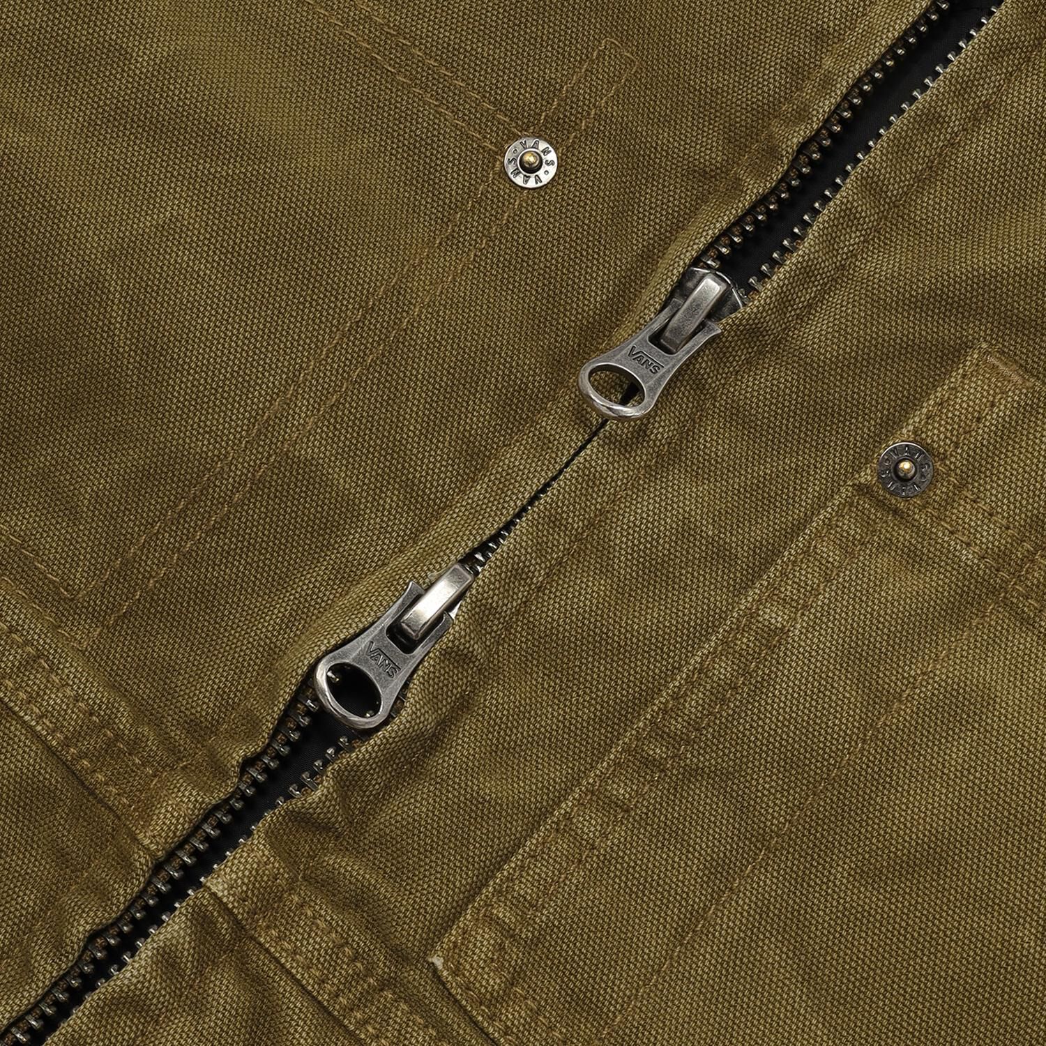 VANS「【VANSｱﾊﾟﾚﾙ】Nico Cropped Chore Canvas JKT」|ポロシャツ|