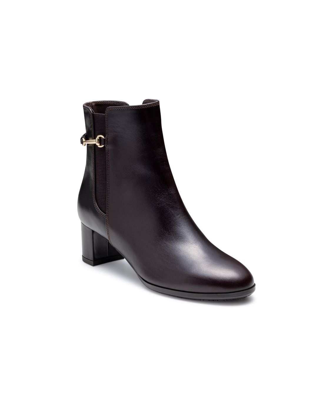 REGAL SHOES「REGAL 【新作】ビット付きショートブーツ【ヒール50mm】　商品コード：F27SCB」|ショートブーツ|