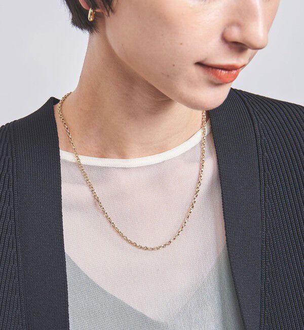 UNITED ARROWS「【別注】＜PHILIPPE AUDIBERT＞JISS チェーンネックレス GLD」|ネックレス|GOLD