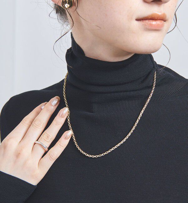 UNITED ARROWS「【別注】＜PHILIPPE AUDIBERT＞JISS チェーンネックレス GLD」|ネックレス|