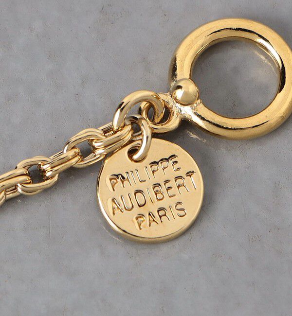 UNITED ARROWS「【別注】＜PHILIPPE AUDIBERT＞JISS チェーンネックレス GLD」|ネックレス|