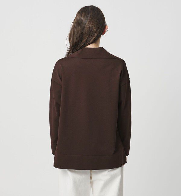 UNITED ARROWS「スキッパー プルオーバーニット」|ニット・セーター|