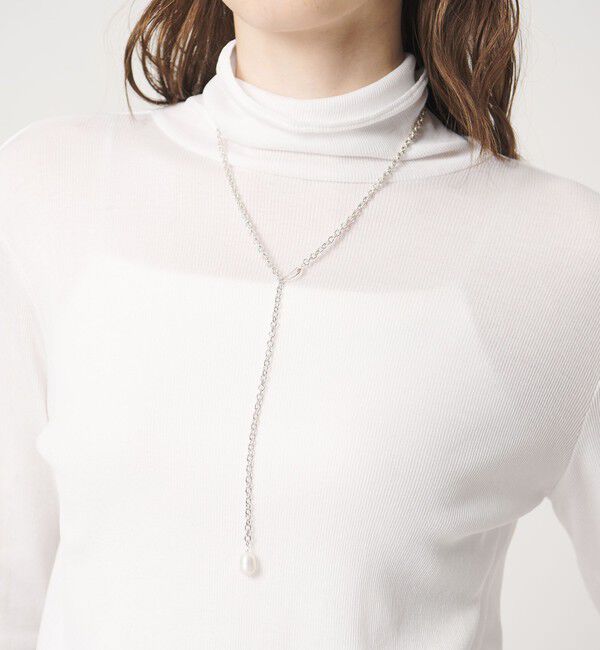 UNITED ARROWS「＜PHILIPPE AUDIBERT＞CLAIRE ラリエット ネックレス」|ネックレス|SILVER