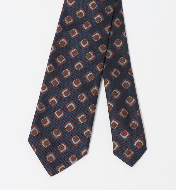 UNITED ARROWS「＜FRANCO BASSI＞スクエア コモン ジャガード ネクタイ」|ネクタイ・蝶ネクタイ|