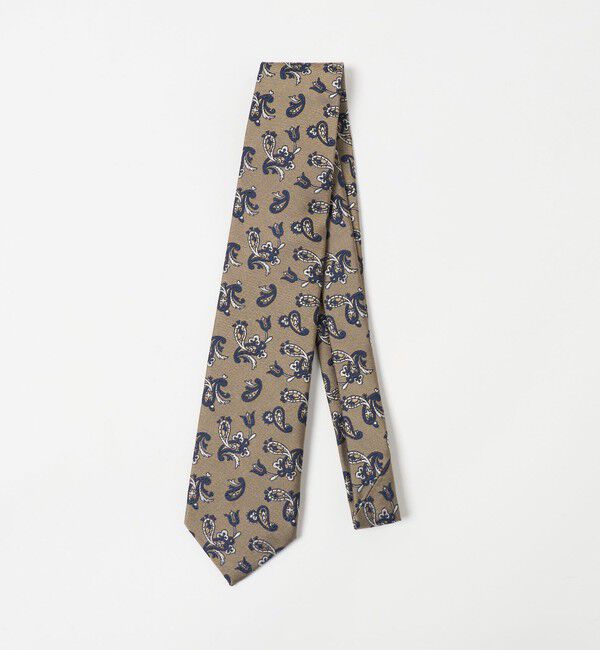 UNITED ARROWS「＜FRANCO BASSI＞ペイズリー ジャガード ネクタイ」|ネクタイ・蝶ネクタイ|BEIGE