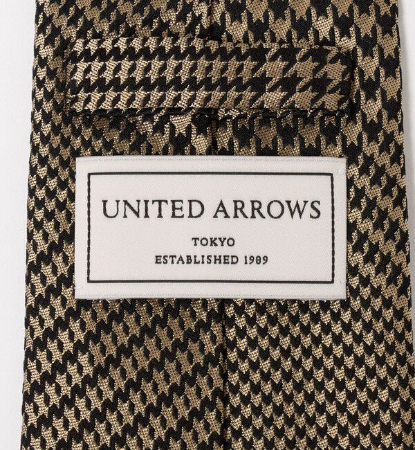 UNITED ARROWS「ジャカード グレンプレイド ネクタイ」|ネクタイ・蝶ネクタイ|