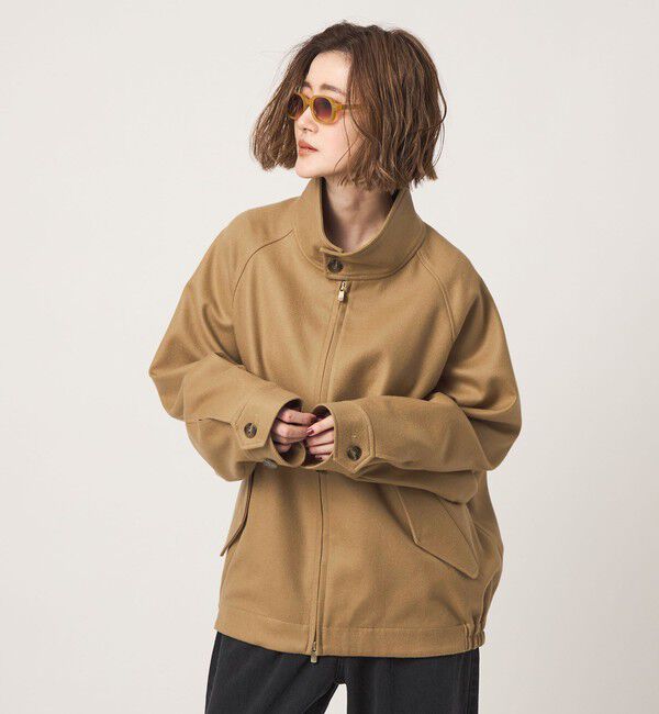 conte「＜conte＞120 ハリントン ジャケット」|ブルゾン・スタジャン|MOCA