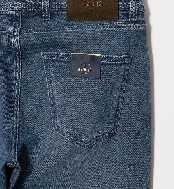 UNITED ARROWS「【別注】＜BRIGLIA 1949＞5ポケット ブルー デニム パンツ」|デニム|