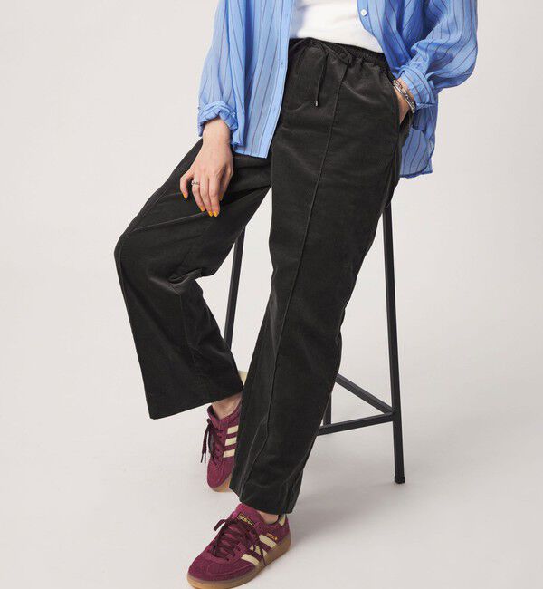 UNITED ARROWS green label relaxing「【結論シリーズ】コーデュロイニーハイフレア」|その他|DK.GRAY