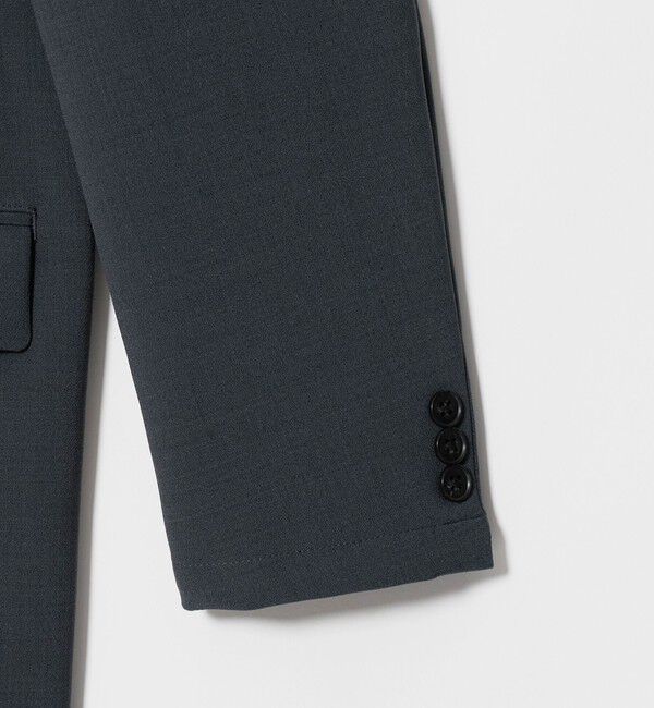 UNITED ARROWS green label relaxing「ダブルクロス ルーズ ジャケット -2WAYストレッチ-」|テーラードジャケット|