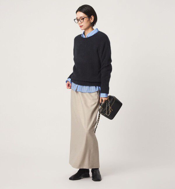 UNITED ARROWS green label relaxing「【結論シリーズ】ホッとタイトスカート マシンウォッシャブル ストレッチ 帯電防止」|タイト|