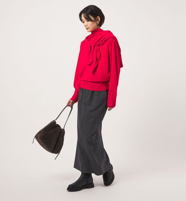 UNITED ARROWS green label relaxing「【結論シリーズ】ホッとタイトスカート マシンウォッシャブル ストレッチ 帯電防止」|タイト|