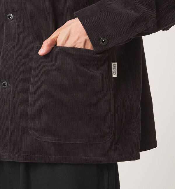 UNITED ARROWS green label relaxing「【別注】＜UNIVERSAL OVERALL＞GLR コーデュロイ カバーオール ジャケット」|ブルゾン・スタジャン|