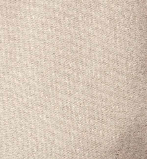 UNITED ARROWS green label relaxing「FOXブレンド ラメ フォルム ドルマン ニット」|ニット・セーター|