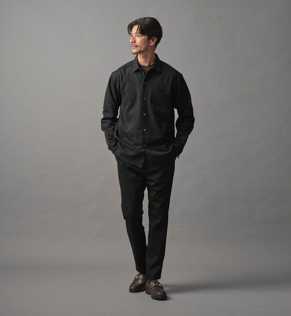 BEAUTY&YOUTH UNITED ARROWS「【WEB限定 WARDROBE SMART】ウールライク シャツ」|シャツ・ブラウス|
