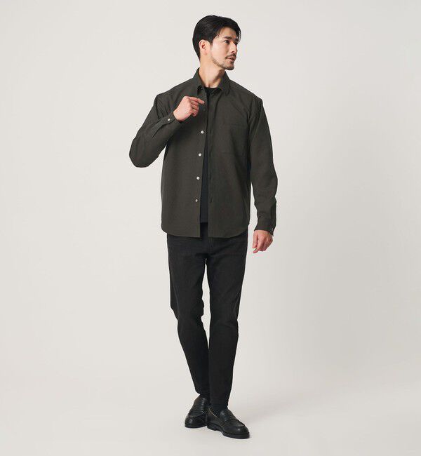 BEAUTY&YOUTH UNITED ARROWS「【WEB限定 WARDROBE SMART】ウールライク シャツ」|シャツ・ブラウス|