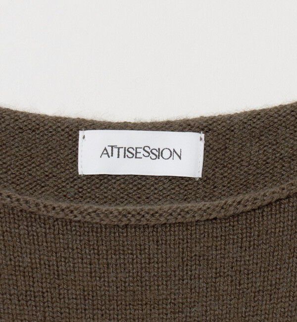 ATTISESSION「＜ATTISESSION＞ミニ ニットドレス」|ワンピース|