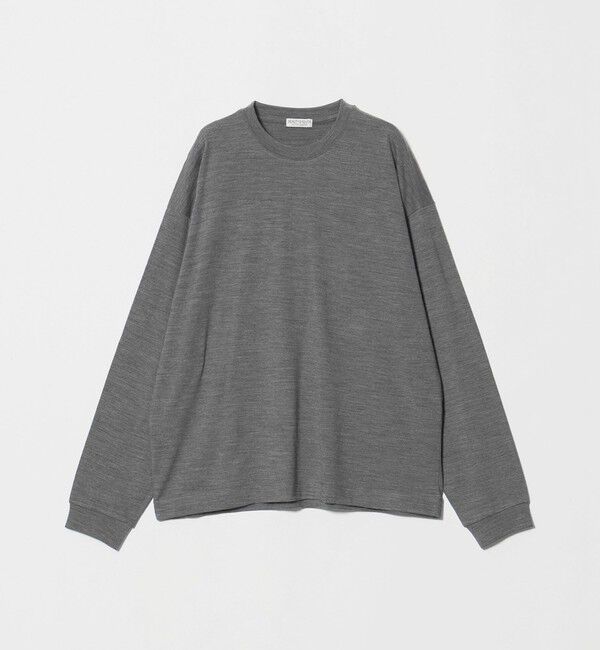 BEAUTY&YOUTH UNITED ARROWS「ウォッシャブル ウール ロングスリーブ Tシャツ」|Tシャツ・カットソー|