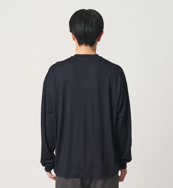 BEAUTY&YOUTH UNITED ARROWS「ウォッシャブル ウール ロングスリーブ Tシャツ」|Tシャツ・カットソー|