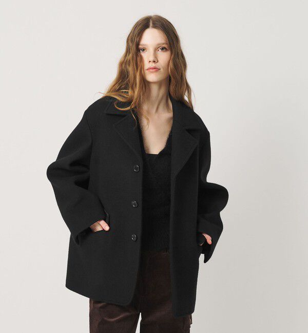 ATTISESSION「＜ATTISESSION＞フェイクファー 2WAYカラー コート」|その他|