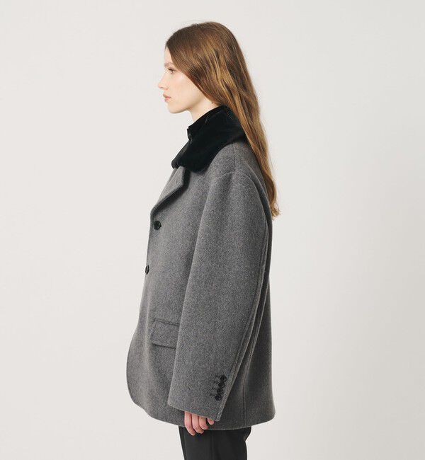 ATTISESSION「＜ATTISESSION＞フェイクファー 2WAYカラー コート」|その他|