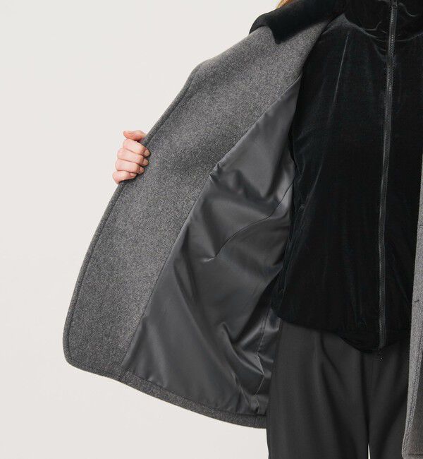 ATTISESSION「＜ATTISESSION＞フェイクファー 2WAYカラー コート」|その他|