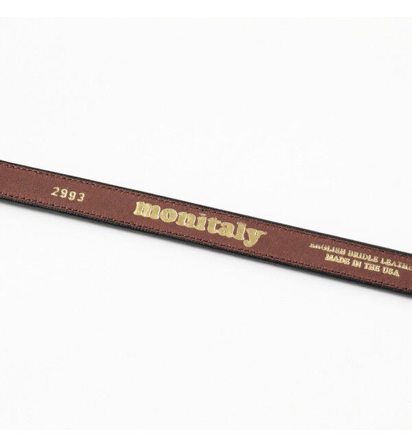 BEAMS SELECTION for WOMEN「Monitaly / Extra Long 3/4 Clincher Belt」|ベルト|
