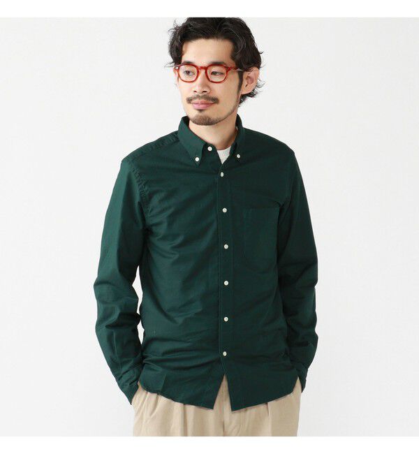 BEAMS PLUS「BEAMS PLUS / カラー オックスフォード ボタンダウン シャツ」|シャツ・ブラウス|