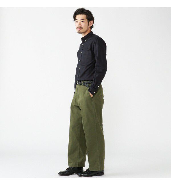 BEAMS PLUS「BEAMS PLUS / カラー オックスフォード ボタンダウン シャツ」|シャツ・ブラウス|