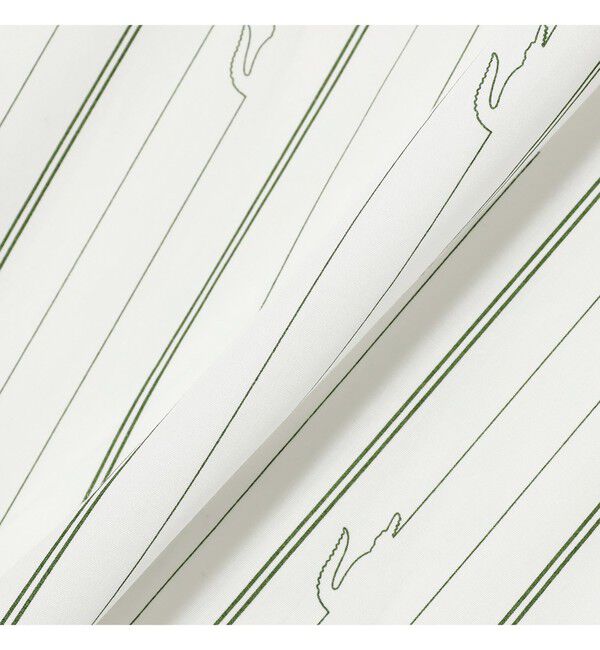 BEAMS「【別注】LACOSTE / ストライプシャツ」|シャツ・ブラウス|