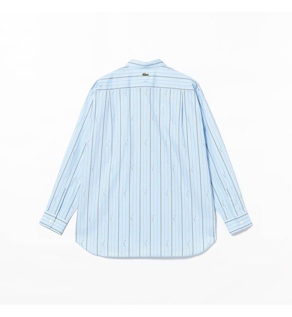 BEAMS「【別注】LACOSTE / ストライプシャツ」|シャツ・ブラウス|