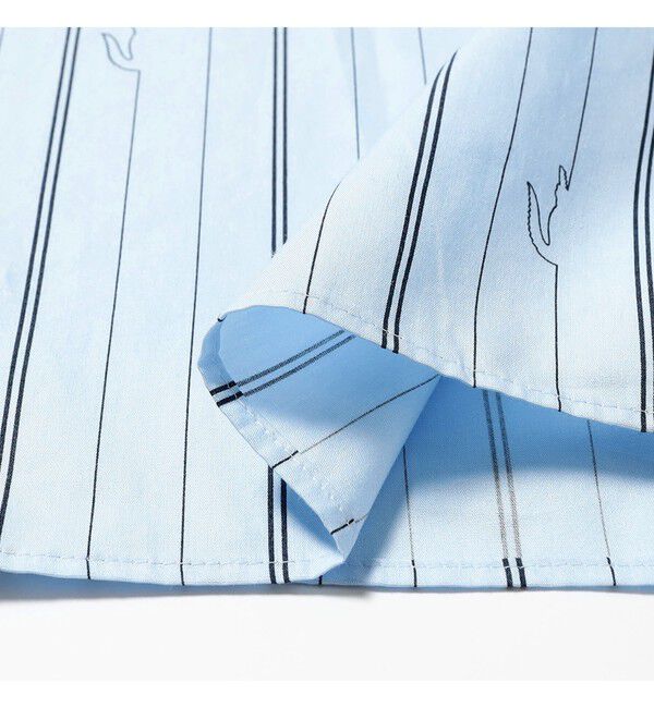 BEAMS「【別注】LACOSTE / ストライプシャツ」|シャツ・ブラウス|