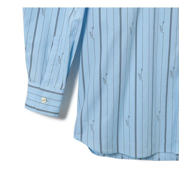 BEAMS「【別注】LACOSTE / ストライプシャツ」|シャツ・ブラウス|