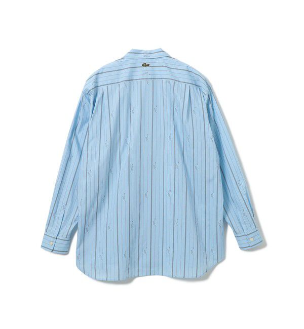 BEAMS「【別注】LACOSTE / ストライプシャツ」|シャツ・ブラウス|