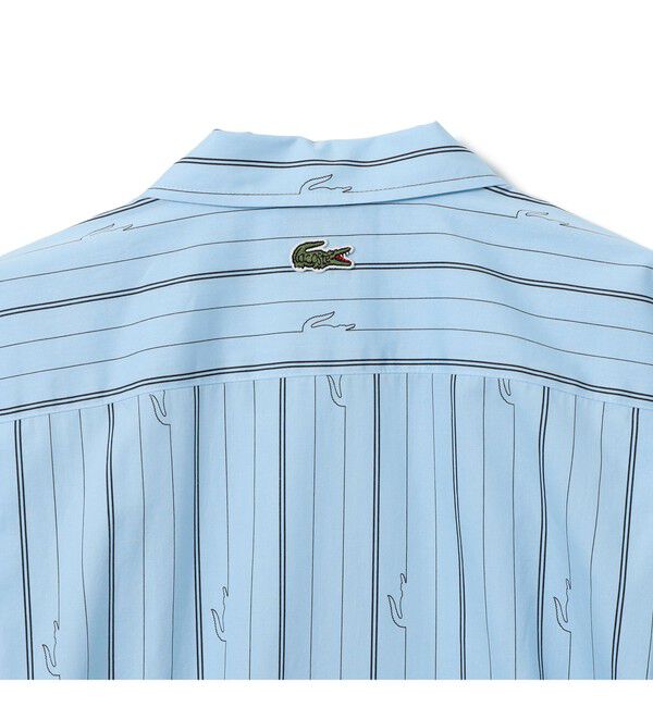 BEAMS「【別注】LACOSTE / ストライプシャツ」|シャツ・ブラウス|
