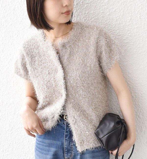 SHIPS Colors 「SHIPS Colors:〈手洗い可能〉フェザー クルーネック 2WAY ニット◇」|ニット・セーター|