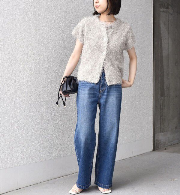 SHIPS Colors 「SHIPS Colors:〈手洗い可能〉フェザー クルーネック 2WAY ニット◇」|ニット・セーター|