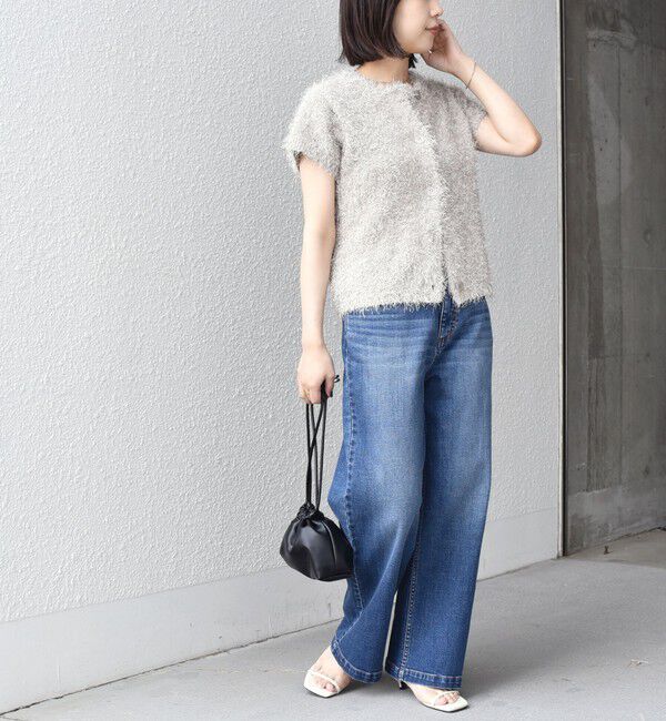SHIPS Colors 「SHIPS Colors:〈手洗い可能〉フェザー クルーネック 2WAY ニット◇」|ニット・セーター|