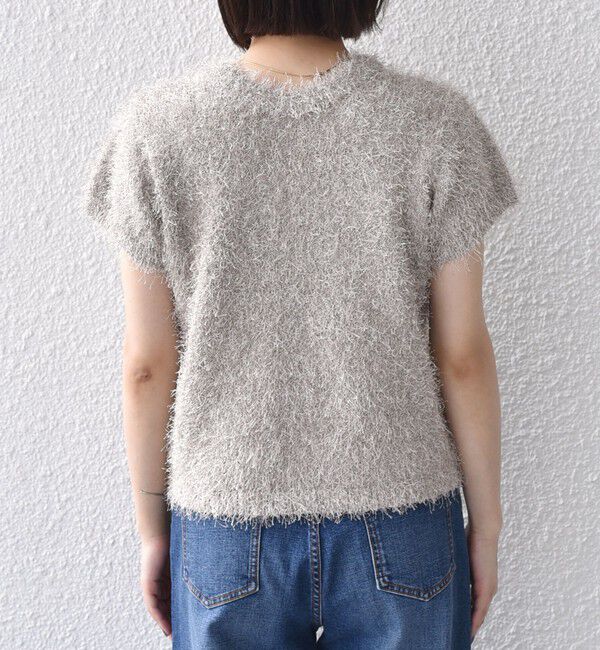 SHIPS Colors 「SHIPS Colors:〈手洗い可能〉フェザー クルーネック 2WAY ニット◇」|ニット・セーター|