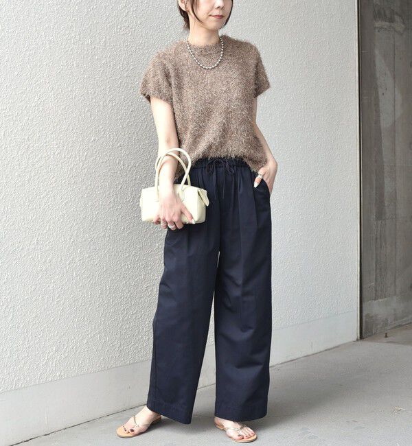 SHIPS Colors 「SHIPS Colors:〈手洗い可能〉フェザー クルーネック 2WAY ニット◇」|ニット・セーター|