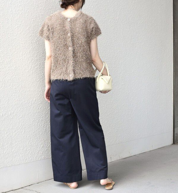 SHIPS Colors 「SHIPS Colors:〈手洗い可能〉フェザー クルーネック 2WAY ニット◇」|ニット・セーター|